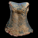 Opalized toe fossil of Fostoria dhimbangunmal.